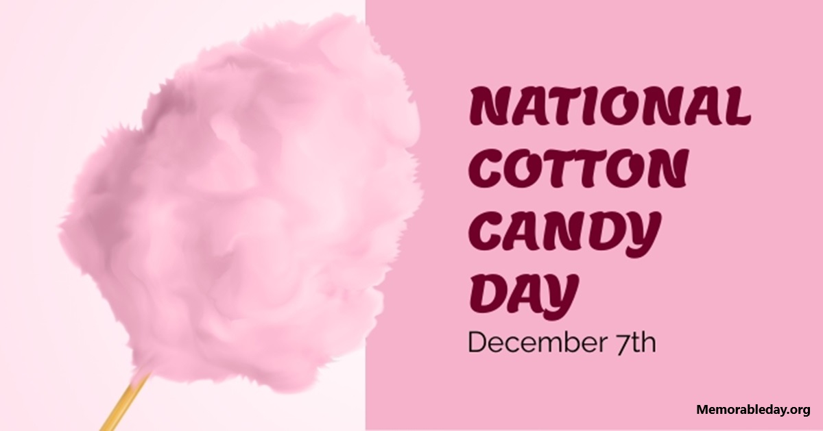 national cotton candy days