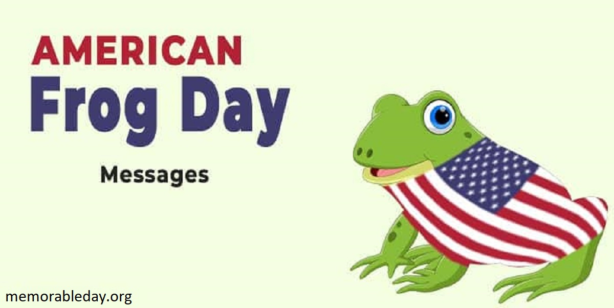 American Frog Day Pic