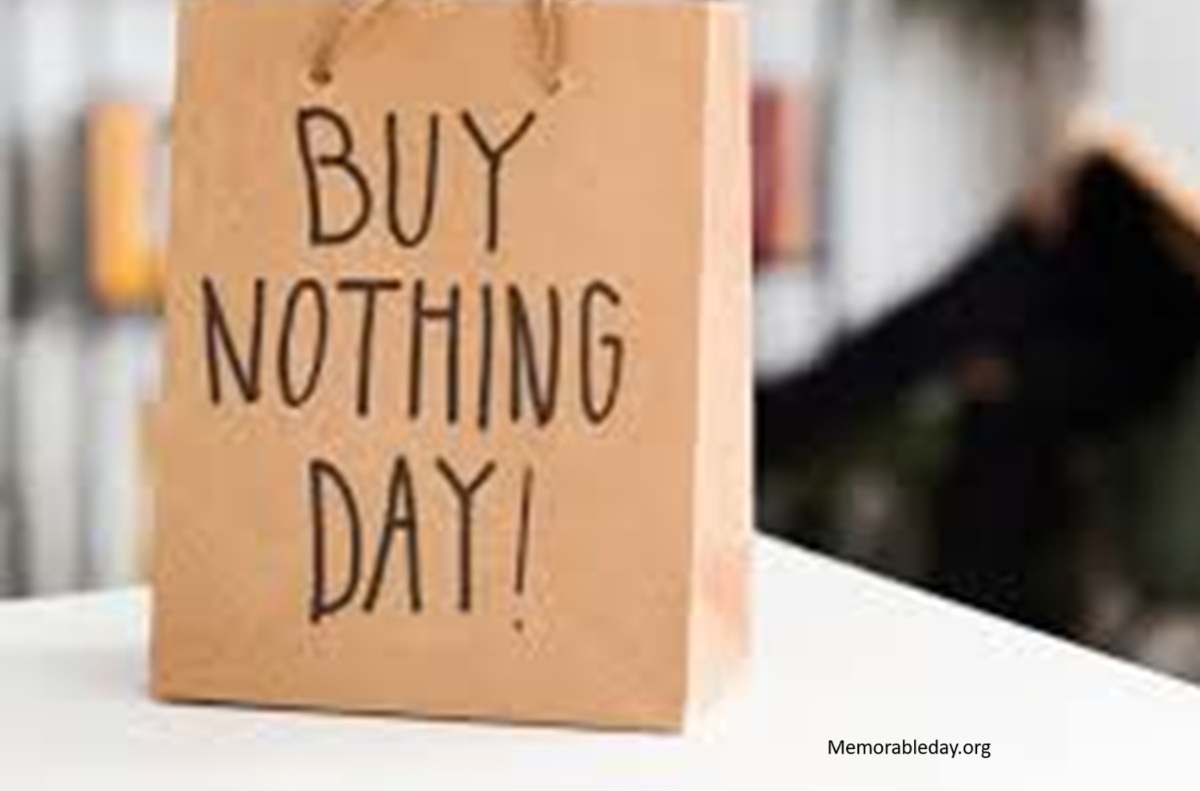 Buy Nothing Day