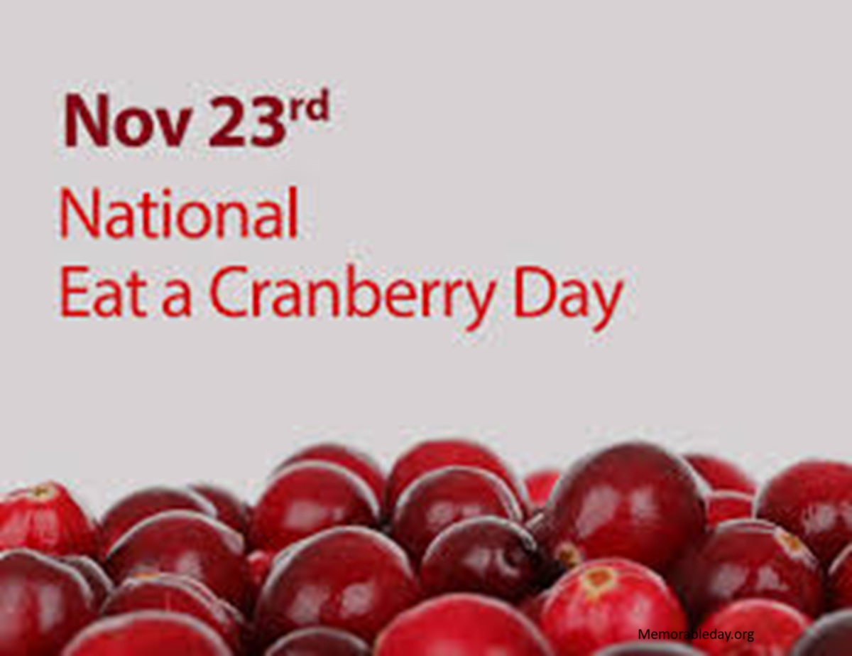 Eat A Cranberry Day