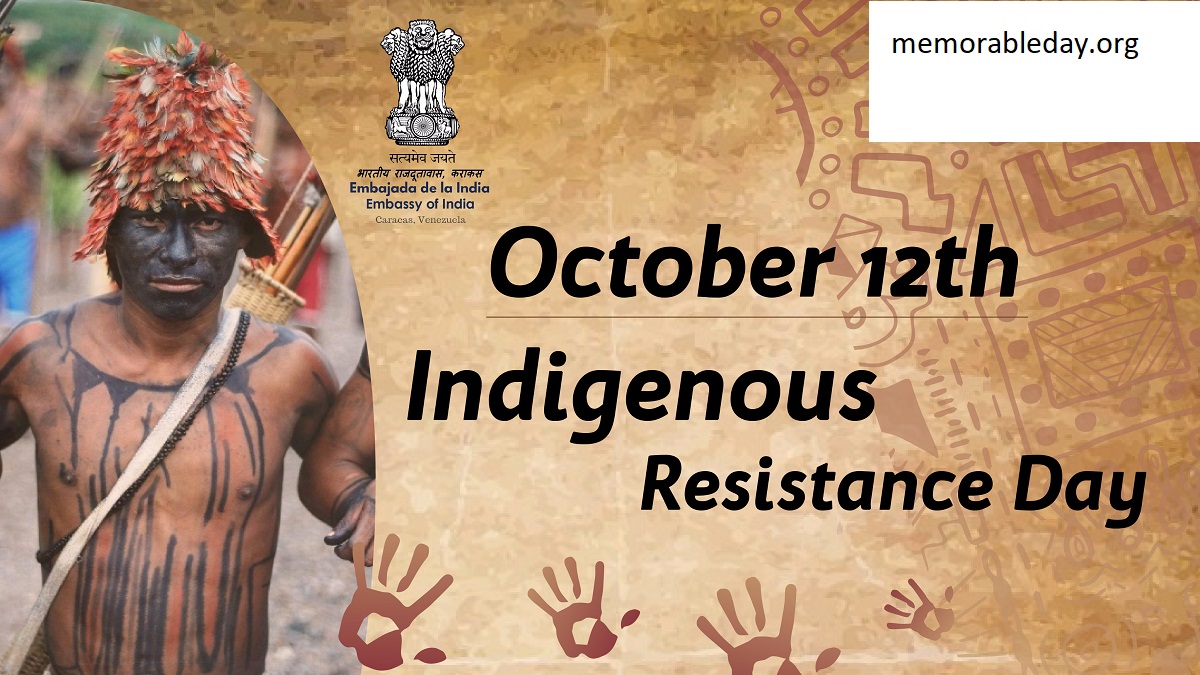 Indigenous Resistance Day in Venezuela Pic