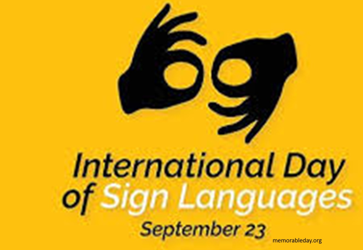 International Day of Sign Languages