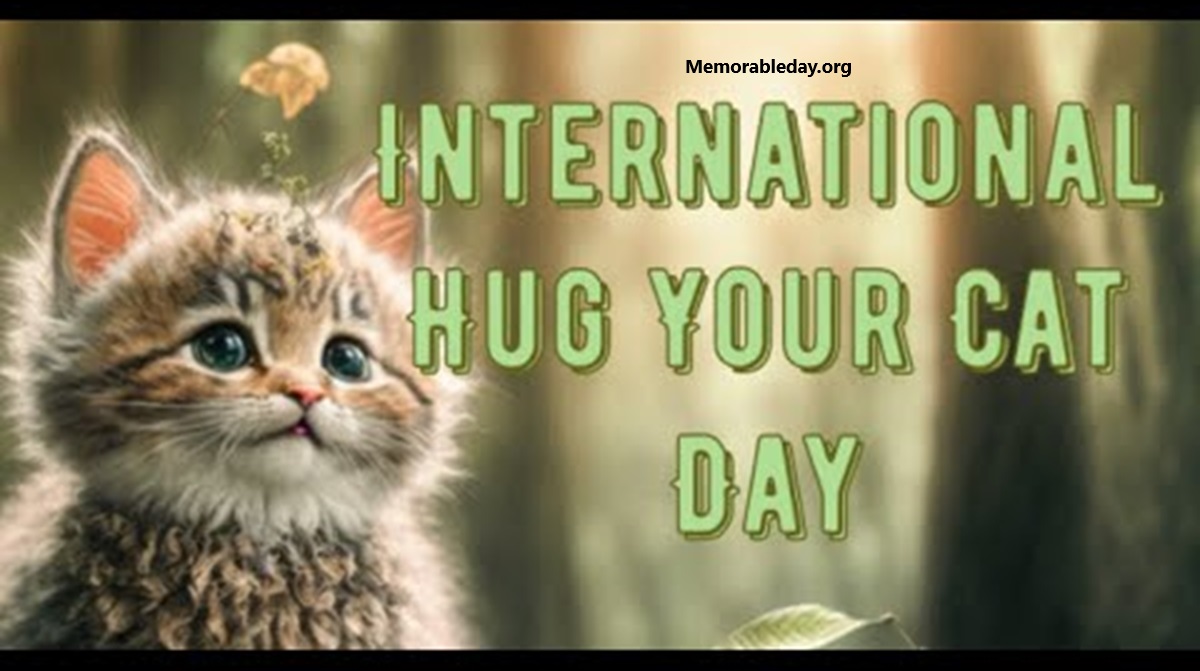 International Hug Your Cat Days