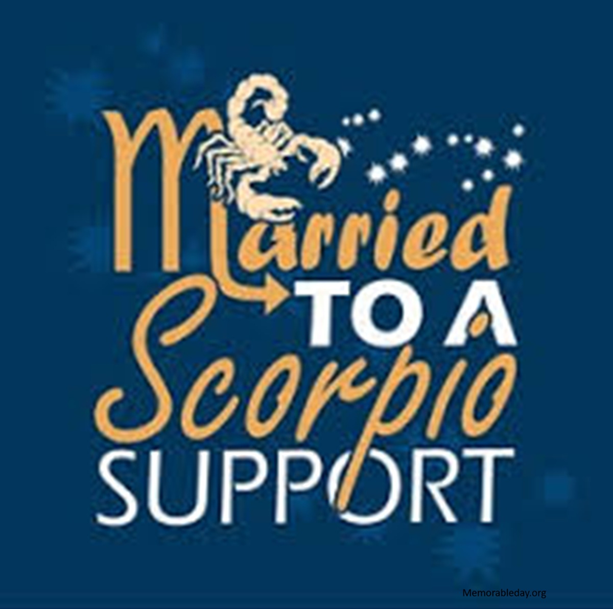 Married to a Scorpio Support Day