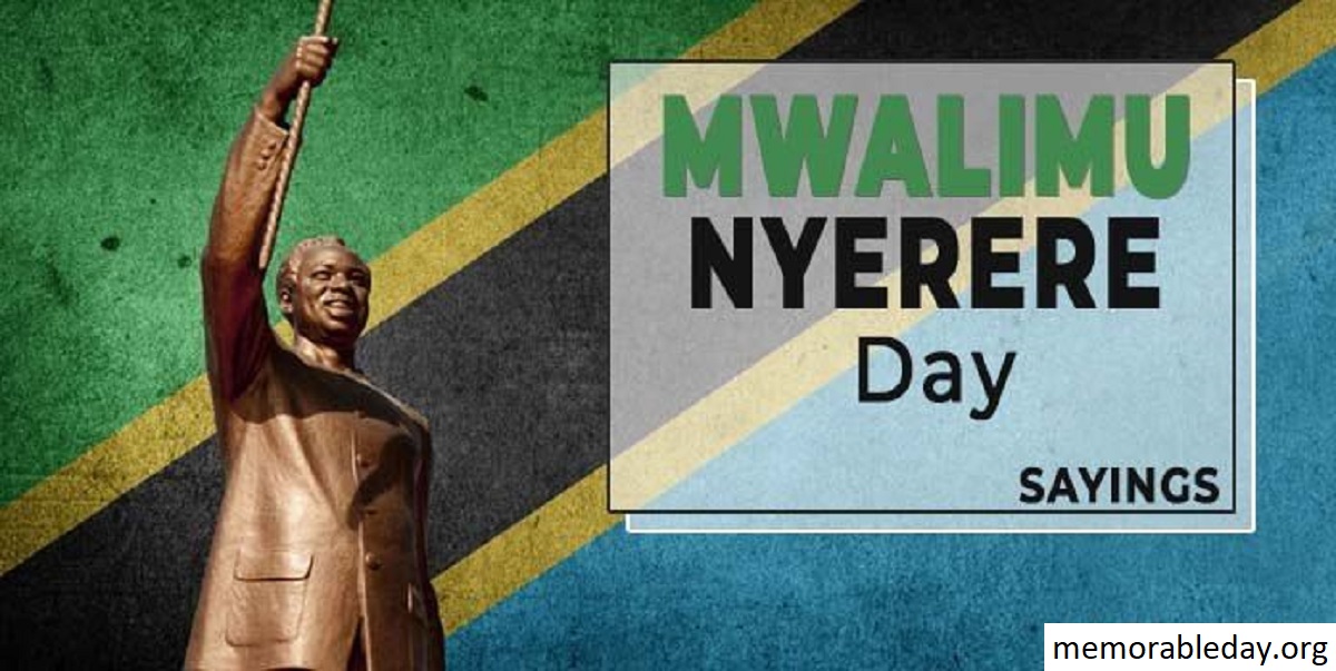 Mwalimu Nyerere Day Pic