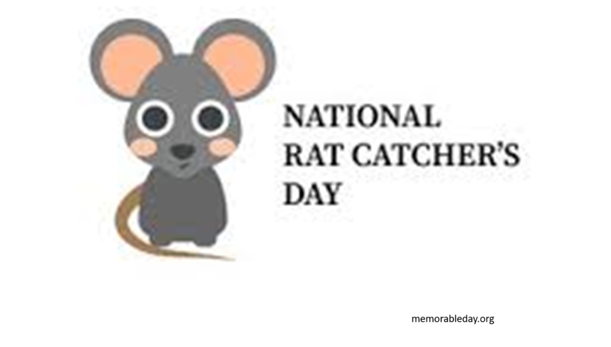 NATIONAL RAT CATCHERS DAY