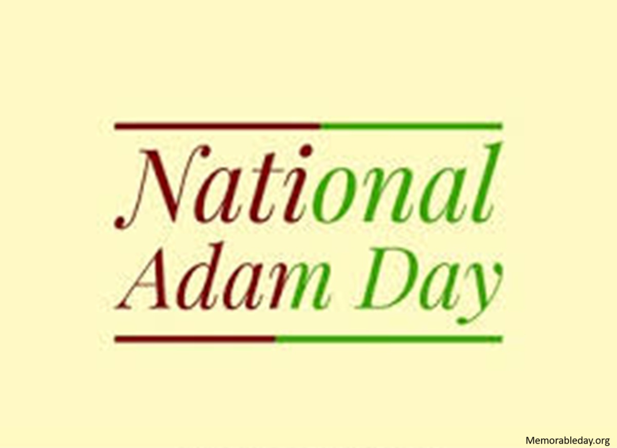 Celebrate National Adam Day