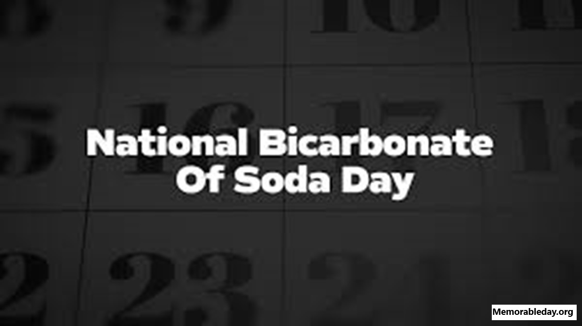 National Bicarbonate of Soda Days