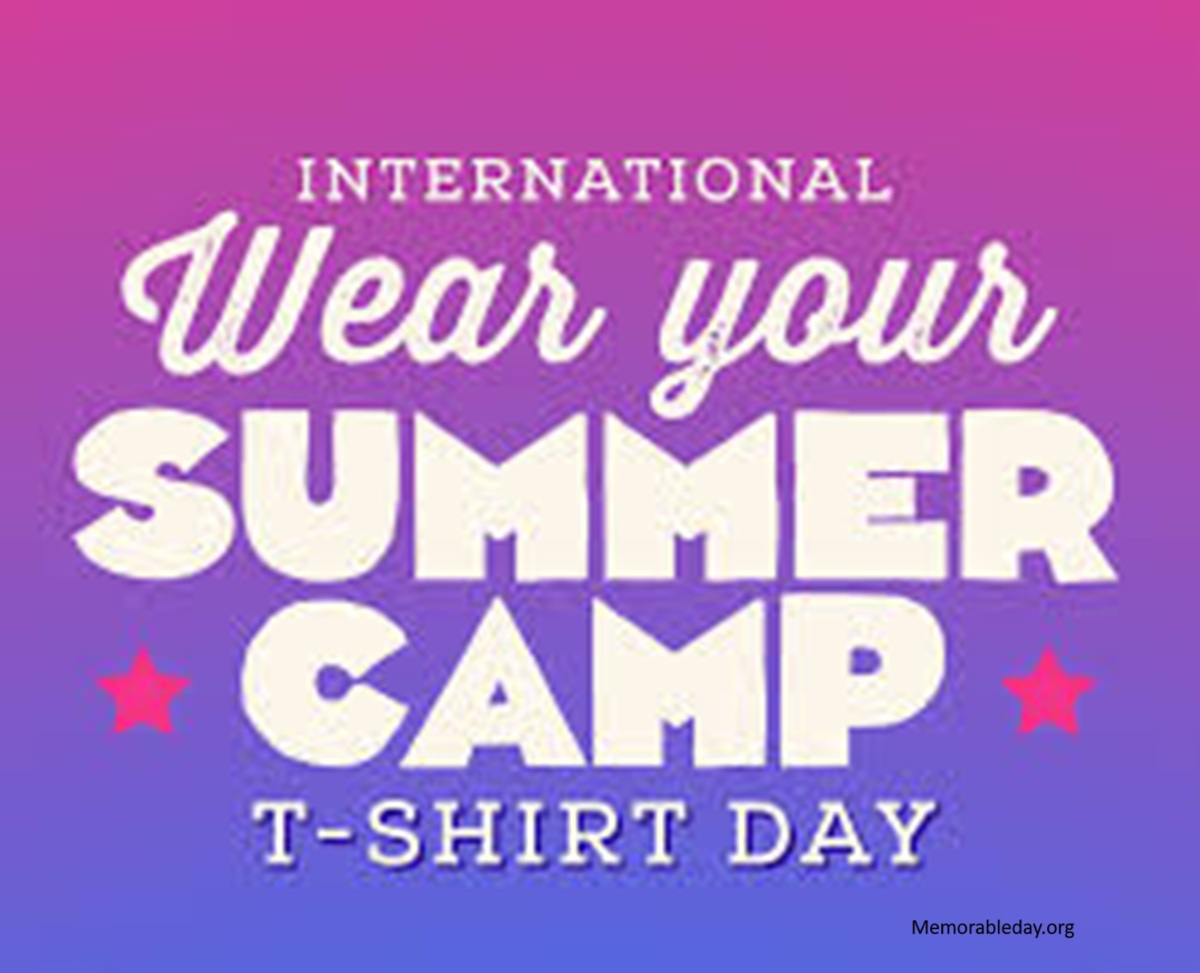 National Camp T-Shirt Day