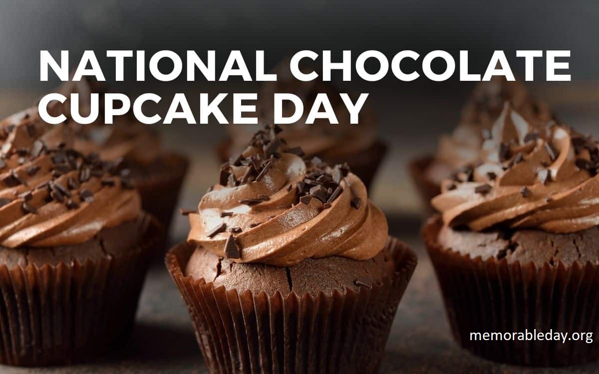 National Chocolate Cupcake Day Pic