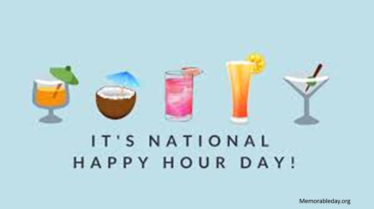 National Happy Hour Day