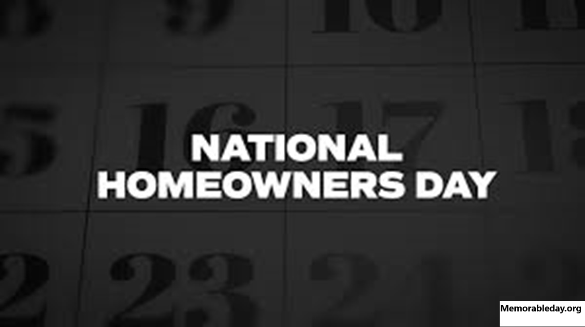 National Homeowners Days