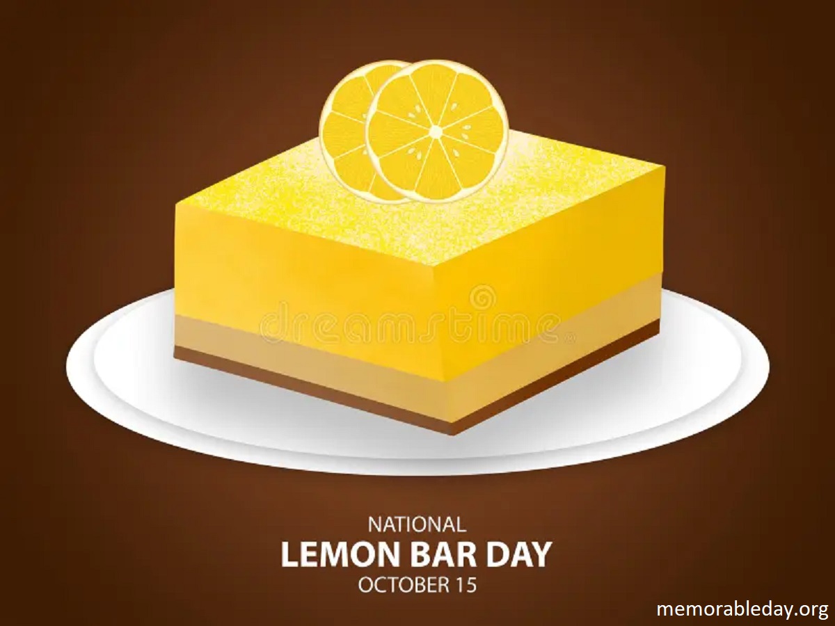 National Lemon Bar Day Pic