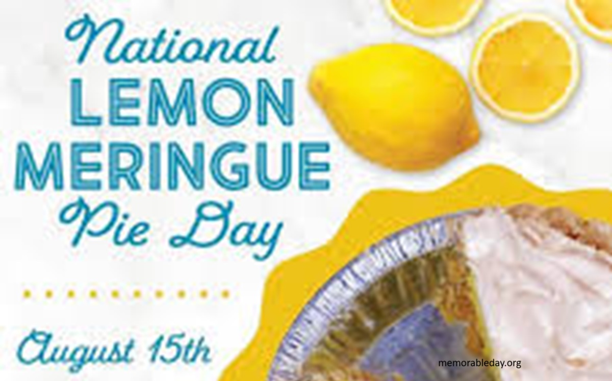 National Lemon Meringue Pie Day