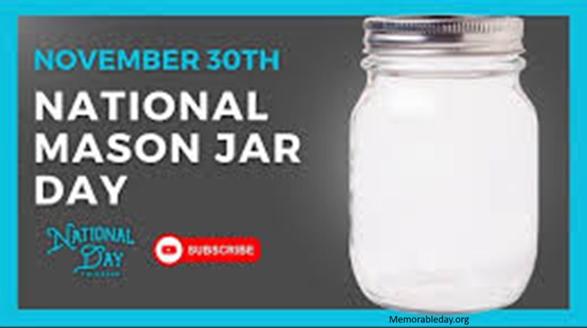 National Mason Jar Day