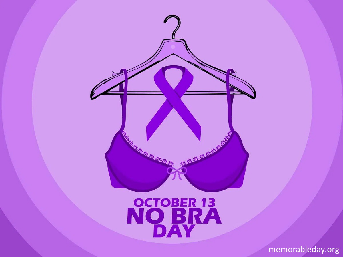 National No Bra Day Pic