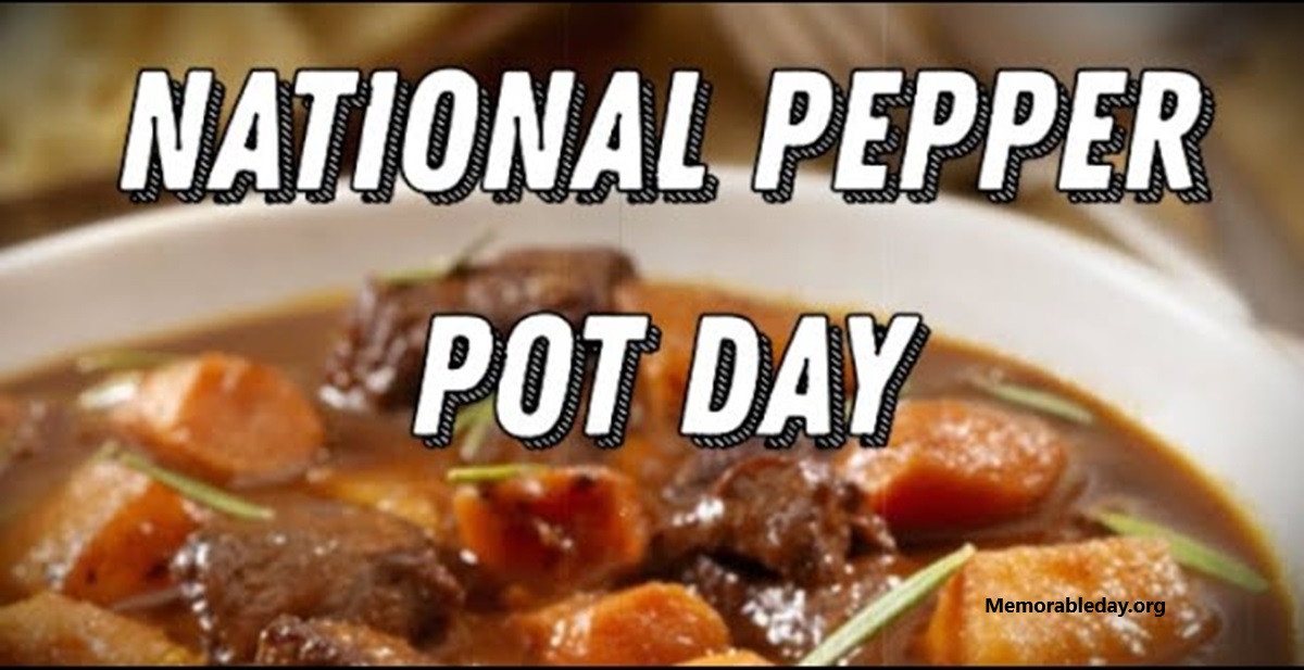 National Pepper Pot Days