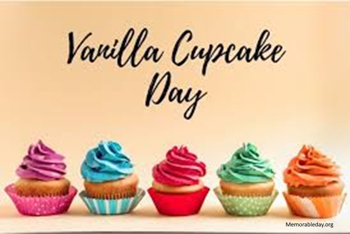 National Vanilla Cupcake Day