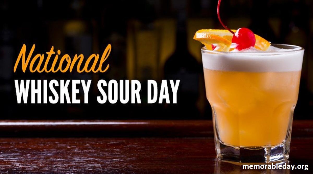 National Whiskey Sour Day Pic