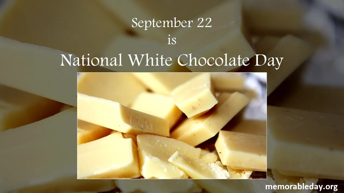 National White Chocolate Day Pic